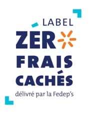 Label Zéro Frais Cachés FEDEP'S